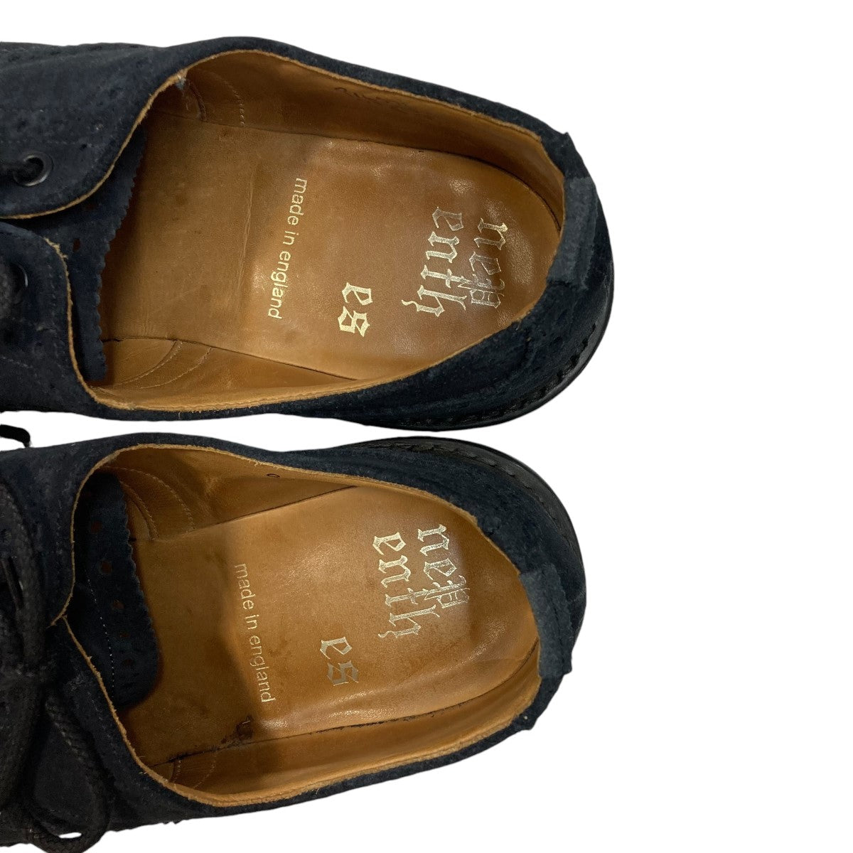 Tricker's×NEPENTHES カントリーシューズM5633 M5633 ネイビー