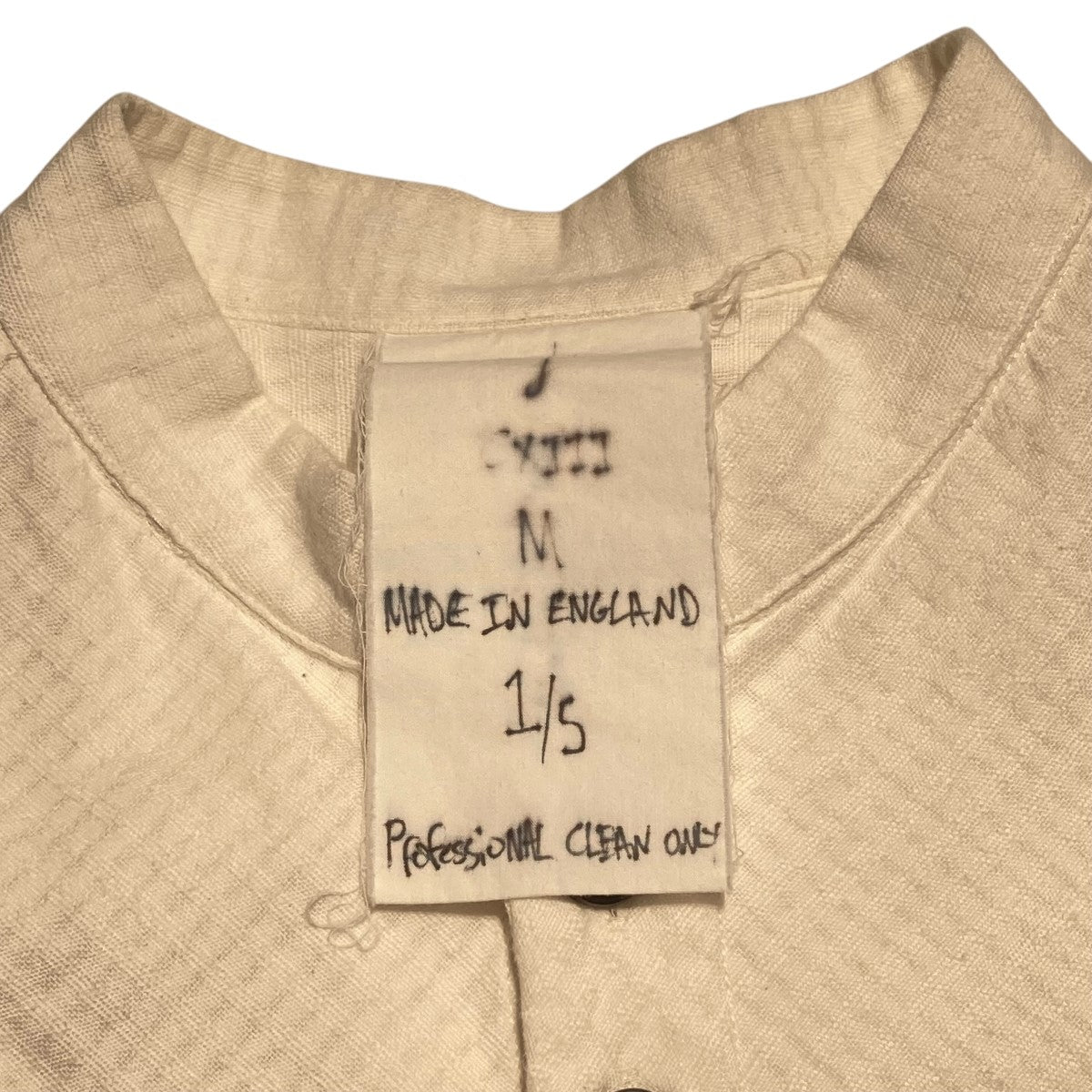 JOHN ALEXANDER SKELTON CXIIIバンドカラーシャツ 古着・中古-6枚目のアイテム画像