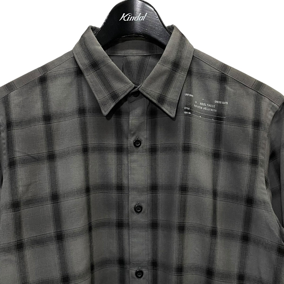 N.HOOLYWOOD - N.HOOLYWOOD COMPILE × WOOLRICH WORK SHIRT