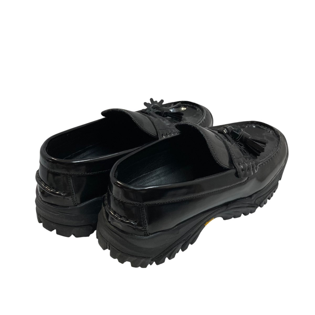KUUUPY(クーピー) vibramタッセルローファー ブラック サイズ S