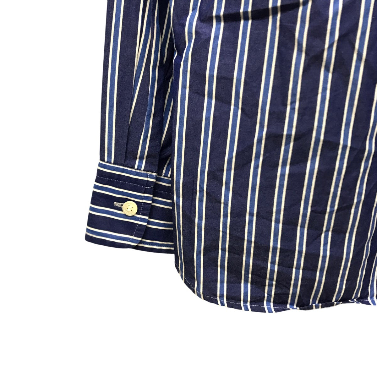 sacai(サカイ) ストライプシャツ SCM-038 SCM-038 ブルー