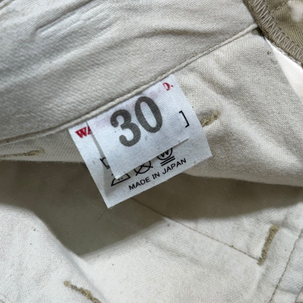 WAREHOUSE(ウエアハウス) Lot 1082 CHINOESチノパン ベージュ