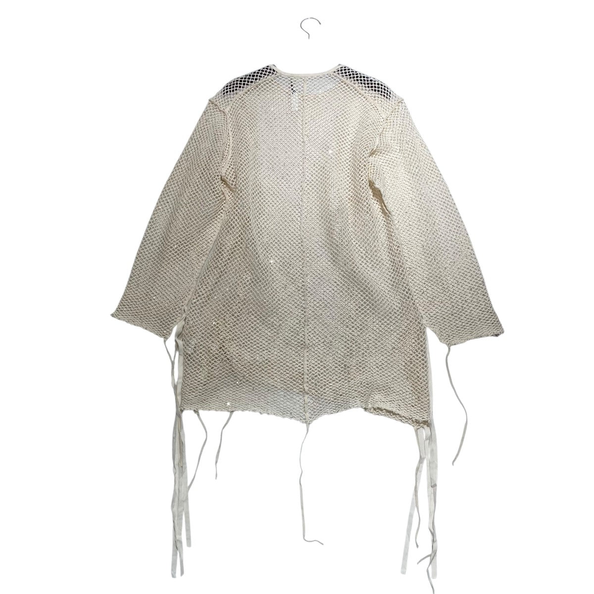 SEQUIN MESH L／S TEEメッシュカットソーMID24SS-CU08