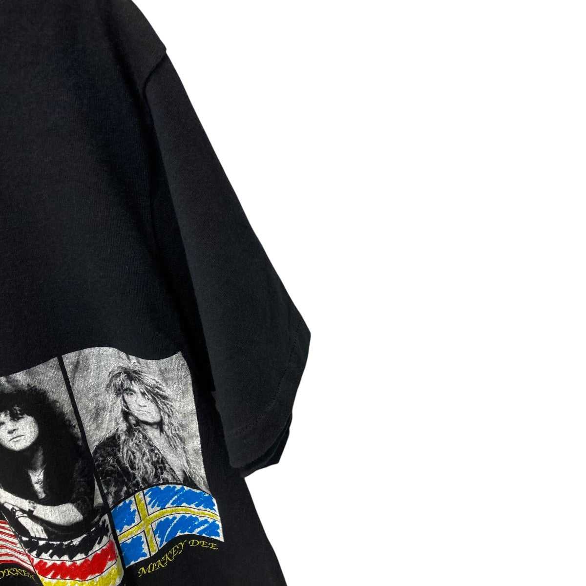 VINTAGE 90s DON DOKKEN WORLD TOUR 90 91ドン ドッケン プリント Tシャツ 古着・中古-4枚目のアイテム画像