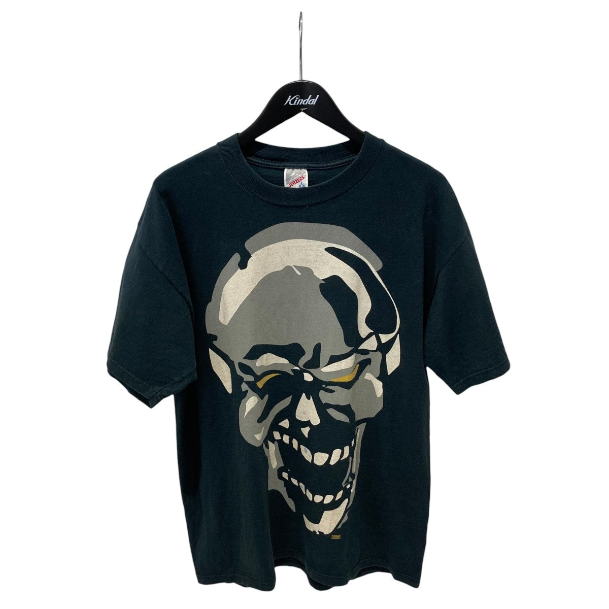VINTAGE 90s USA製 NICE MAN SPINELESプリントTシャツ 古着・中古-1枚目のアイテム画像
