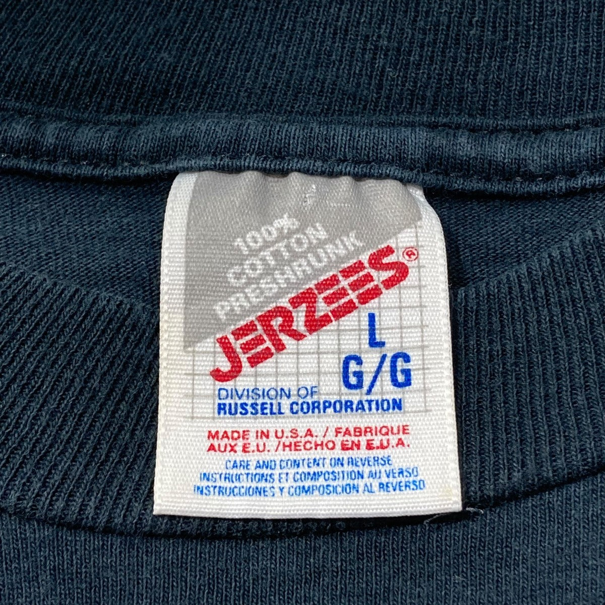 VINTAGE 90s USA製 NICE MAN SPINELESプリントTシャツ 古着・中古-7枚目のアイテム画像