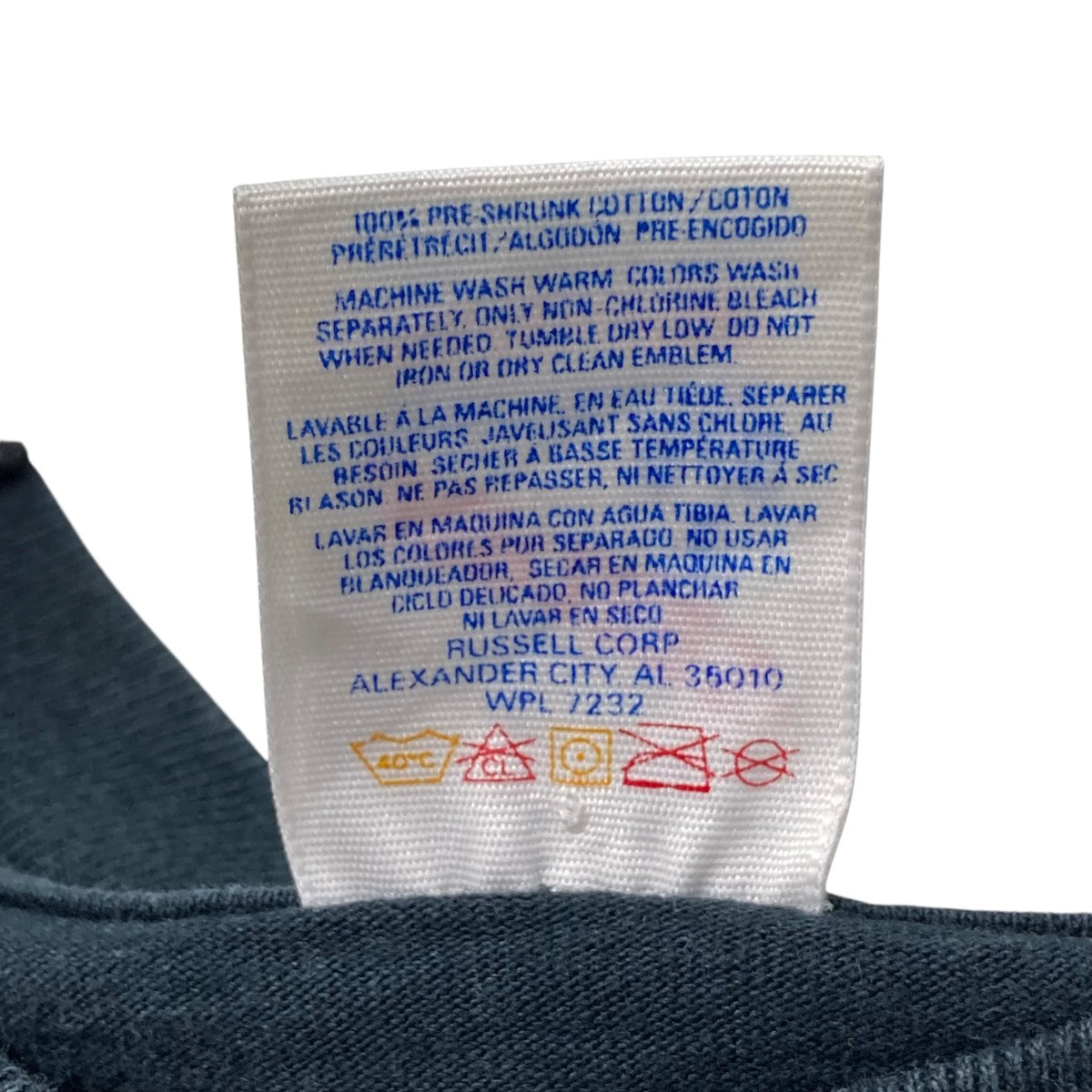 VINTAGE 90s USA製 NICE MAN SPINELESプリントTシャツ 古着・中古-8枚目のアイテム画像