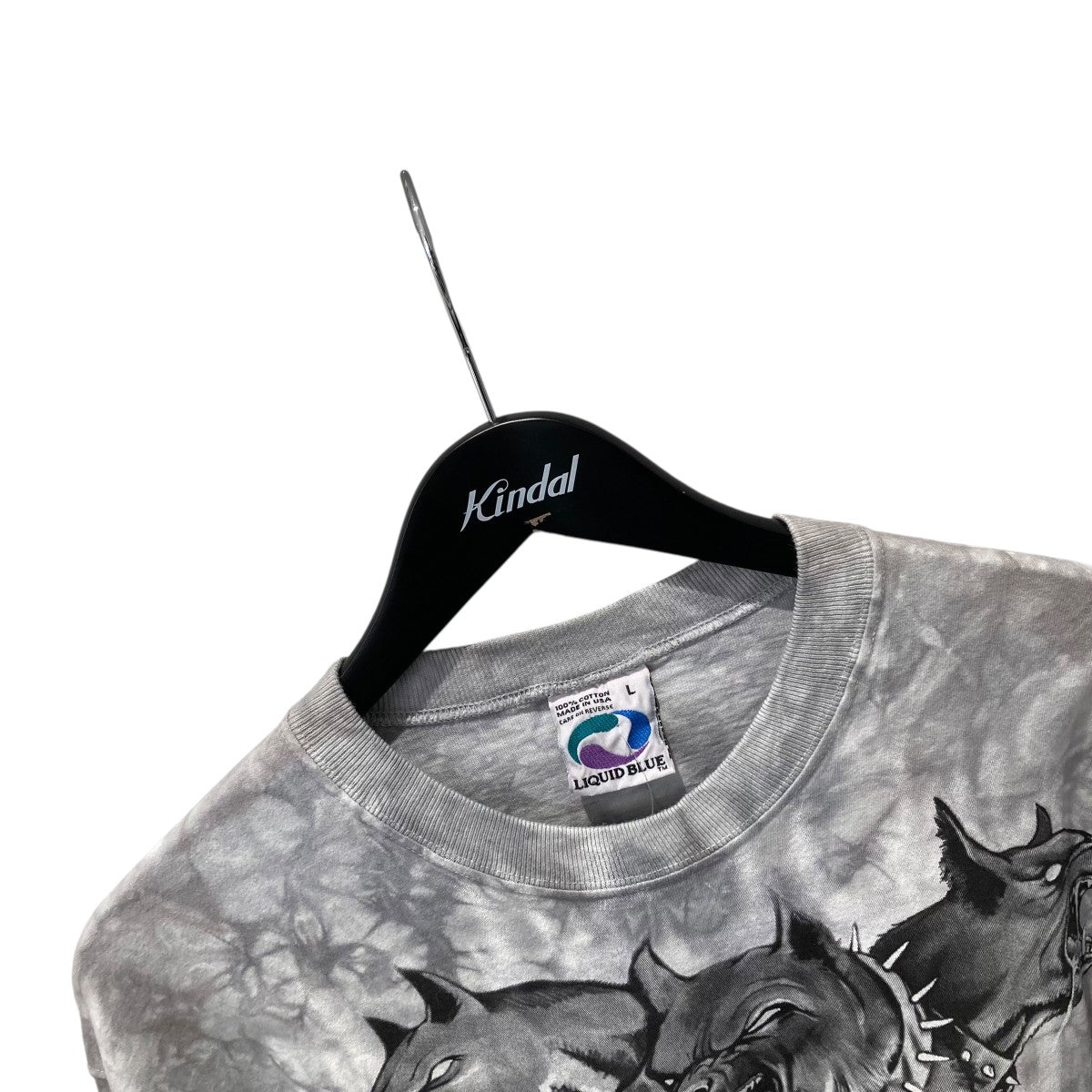USED 90s USA製 liquid blue ケルベロス dead stockプリントTシャツ 古着・中古-3枚目のアイテム画像