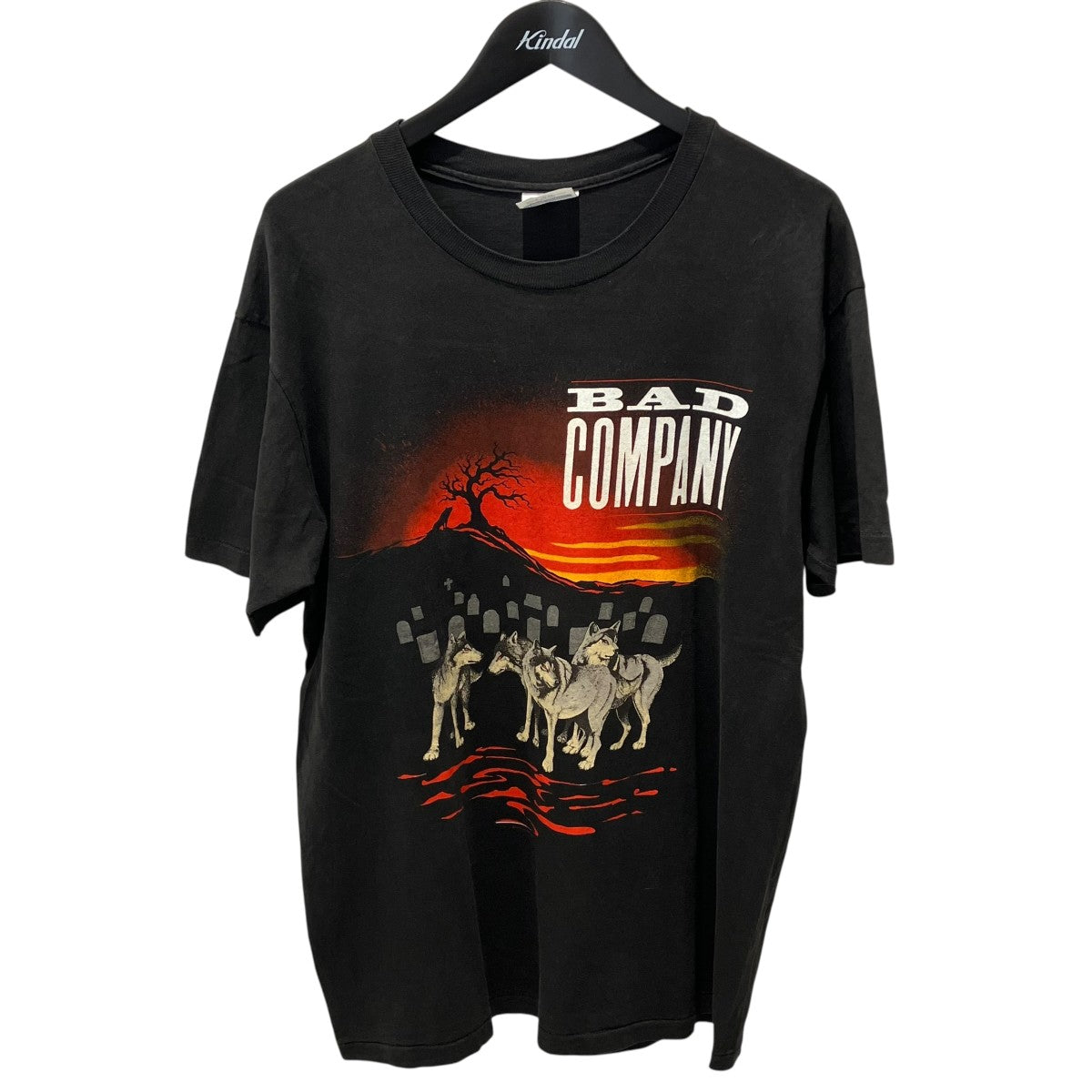 VINTAGE 90sBAD COMPANY HOLY WATER TOUR 1991半袖Tシャツ 古着・中古-1枚目のアイテム画像