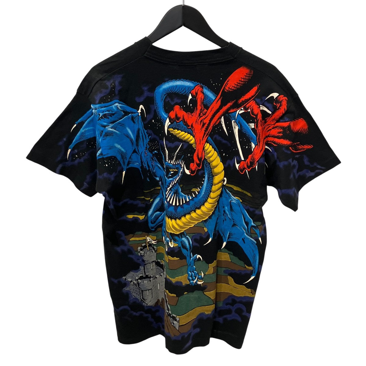 90sLIQUID BLUE ブルードラゴン半袖Tシャツ