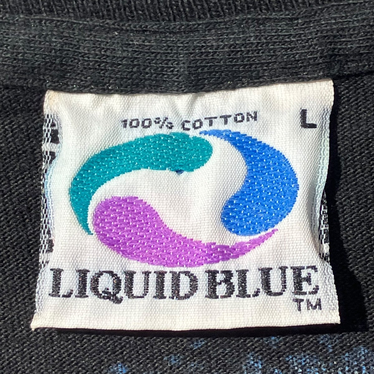 90sLIQUID BLUE ブルードラゴン半袖Tシャツ