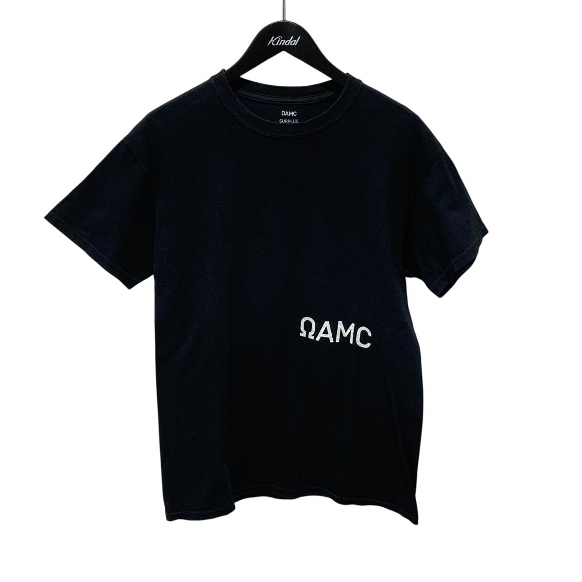 【緊急値下げ‼️】OAMC カットソー OAMC(オーエーエムシー) STAFF T-SHIRT半袖カットソー ブラック