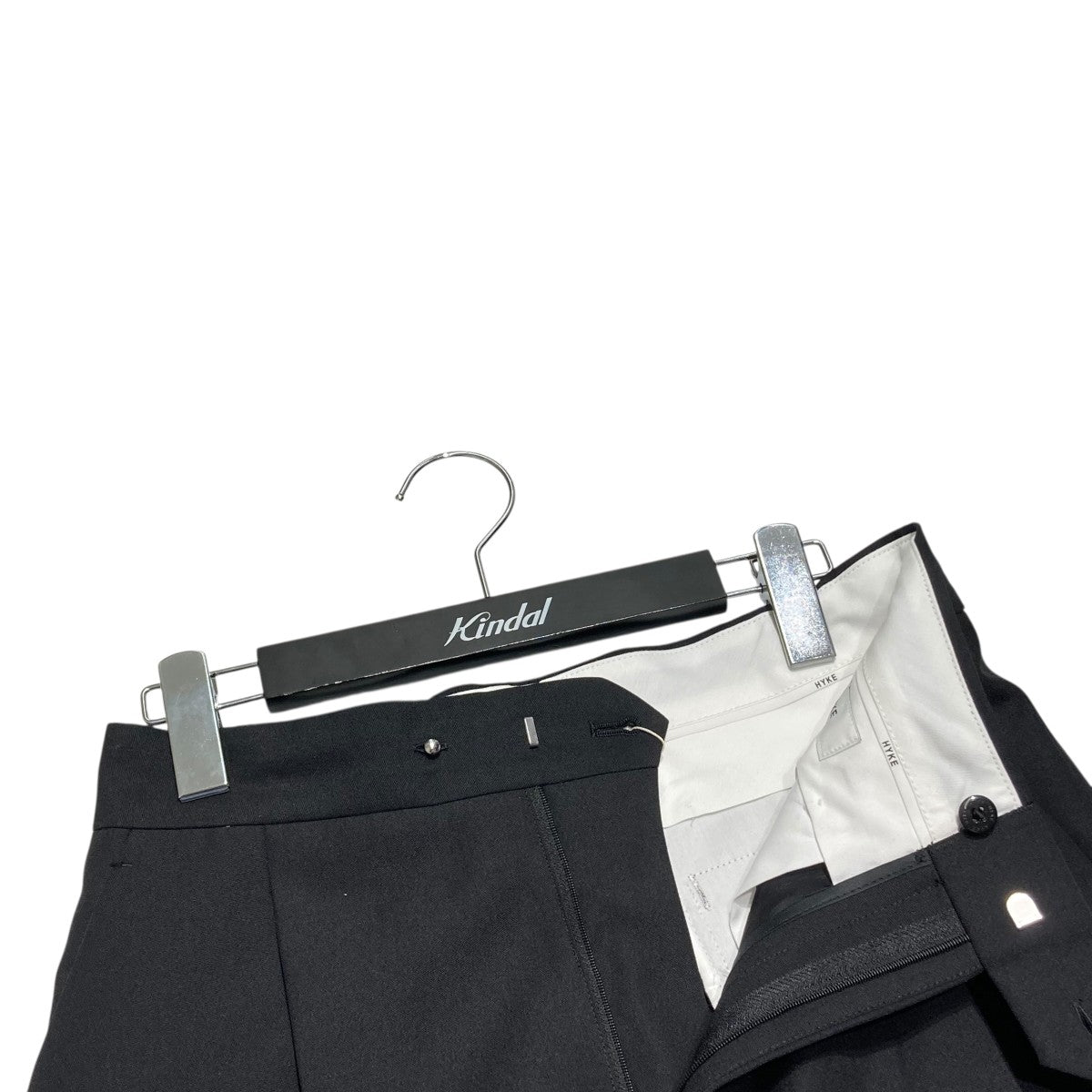 HYKE(ハイク) スラックスパンツ241-13279 241-13279 ブラック