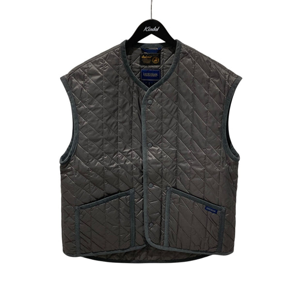 jackman×LAVENHAM キルティングベストLV5036 LV5036 グレー サイズ M
