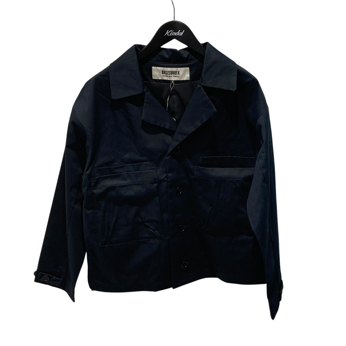 Basisbroek ベルギー製 ENGEL ウォッシュドブラック Gジャン 3 BASISBROEK（バーシスブルック）中古・古着オンライン通販