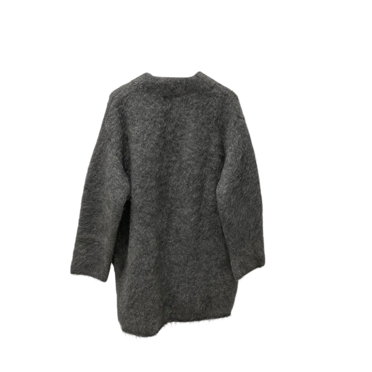 ATON(エイトン) MOHAIR SHAGGY OVERSIZED CARDIGANニットカーディガン