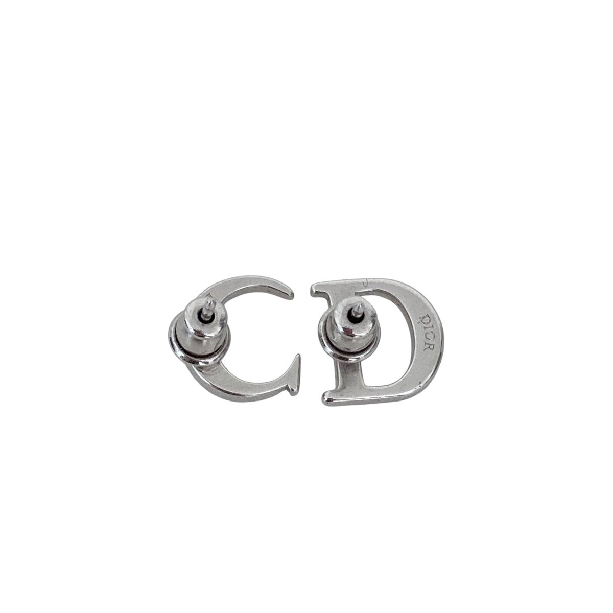 【現品限り一斉値下げ！】 Christian シルバー ピアス Dior(クリスチャンディオール) アクセサリー