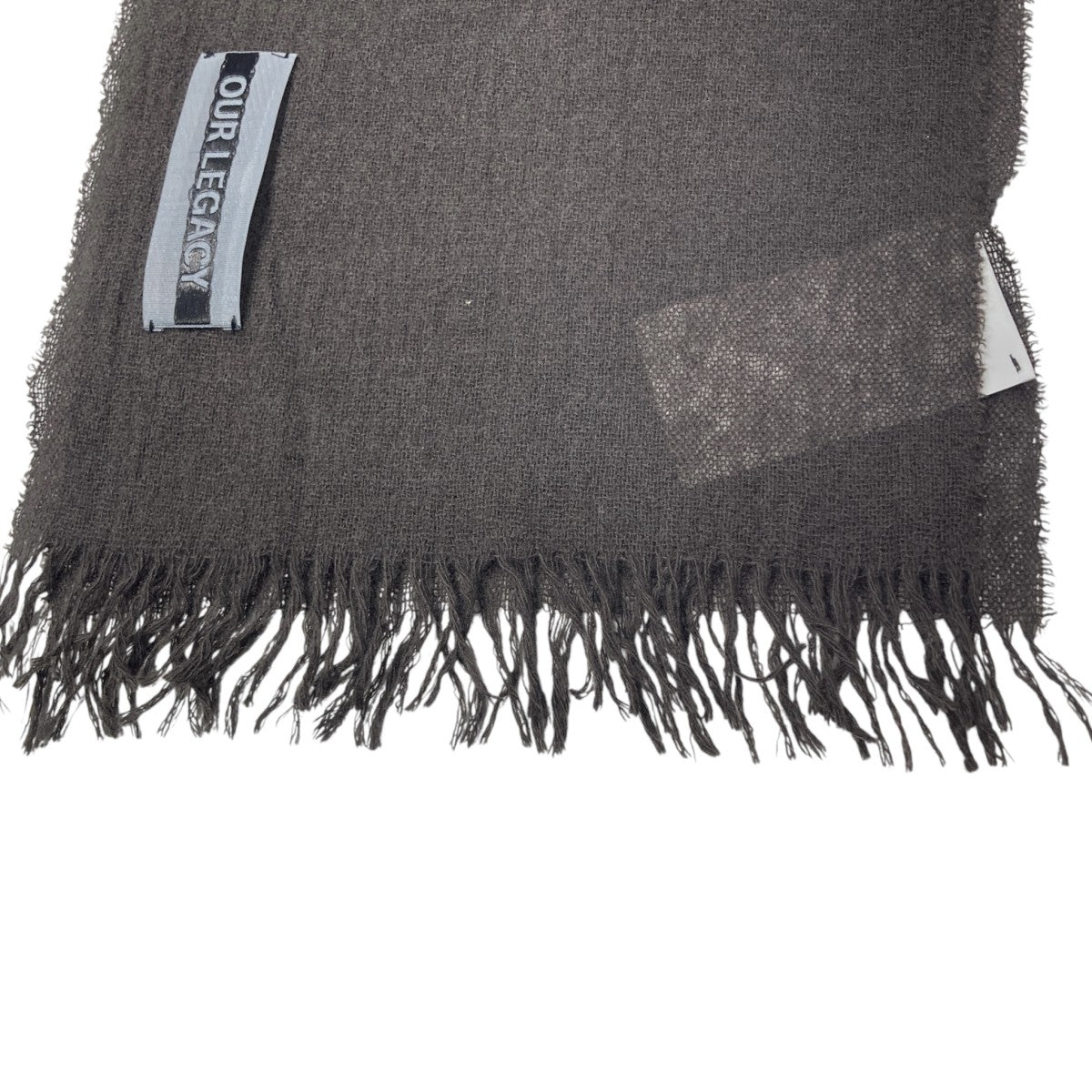 OUR LEGACY(アワーレガシー) COTTAGE SCARF OAK GREY WOOLマフラー