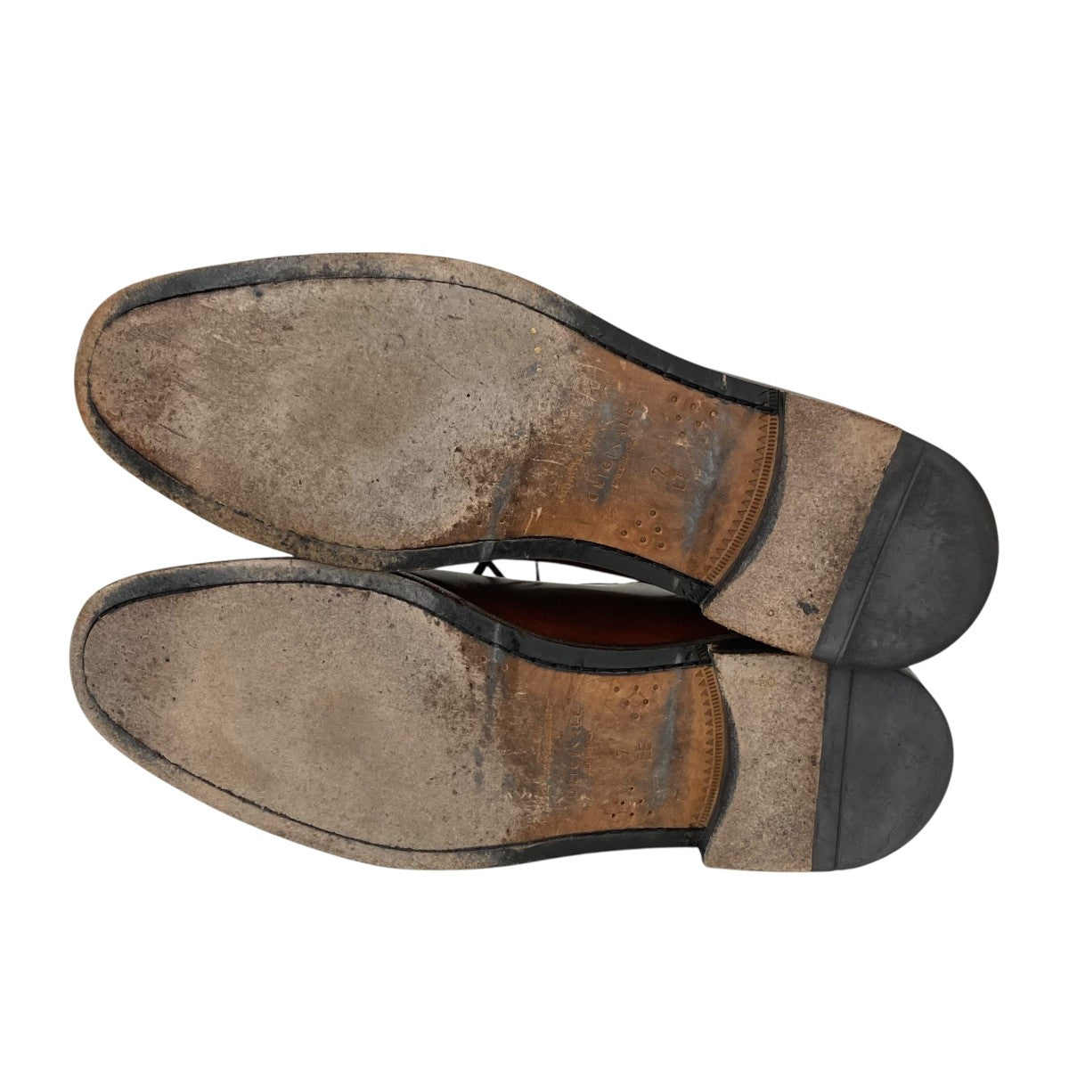 美品☆フェラガモ☆デッキシューズ☆ブラウン☆ネイビー☆スエード☆8 1/2☆ FERRAGAMO フェラガモ ドライビングシューズ PARIGI NEW ワイズ