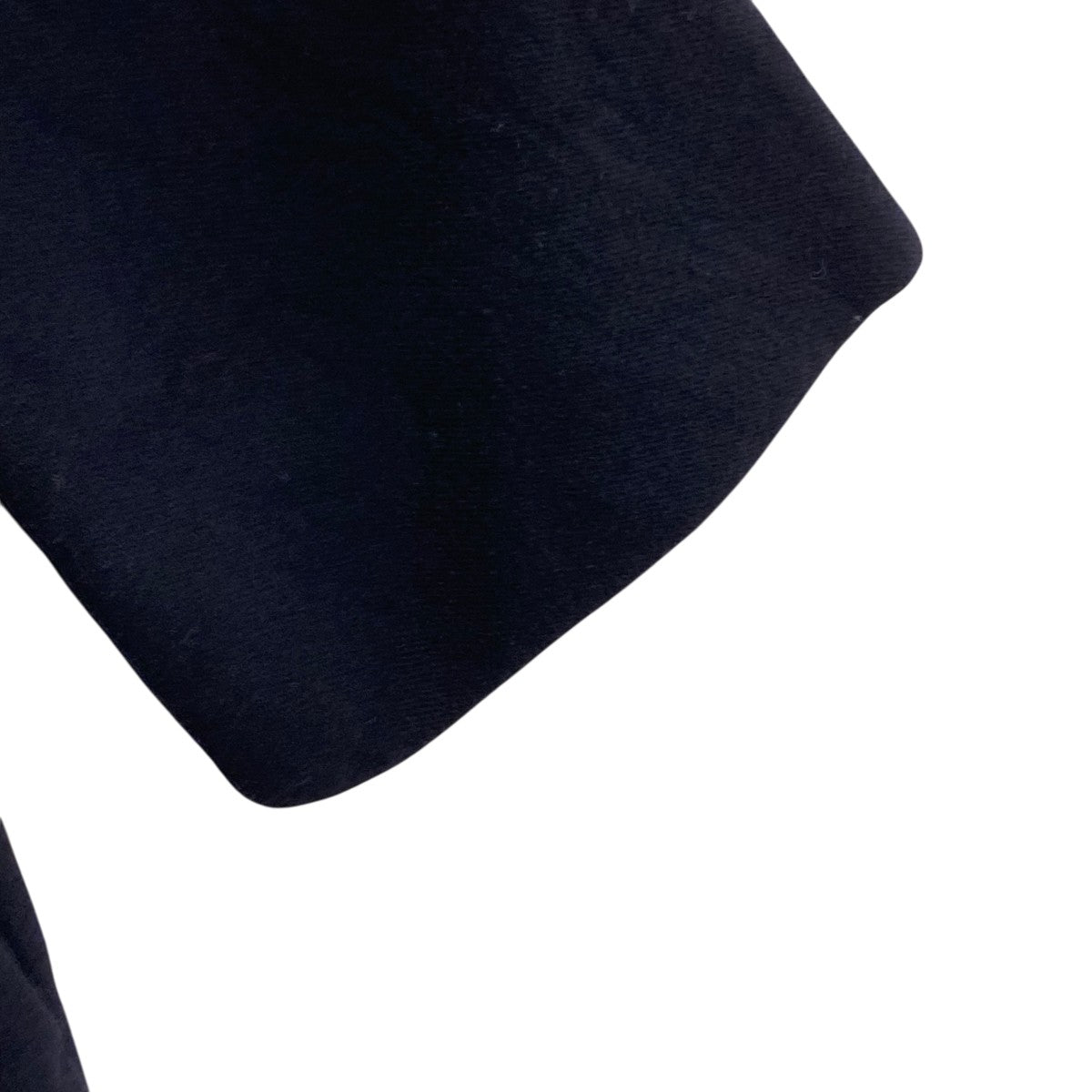 Toujours(トゥジュー) ショールカラーウールコート ネイビー