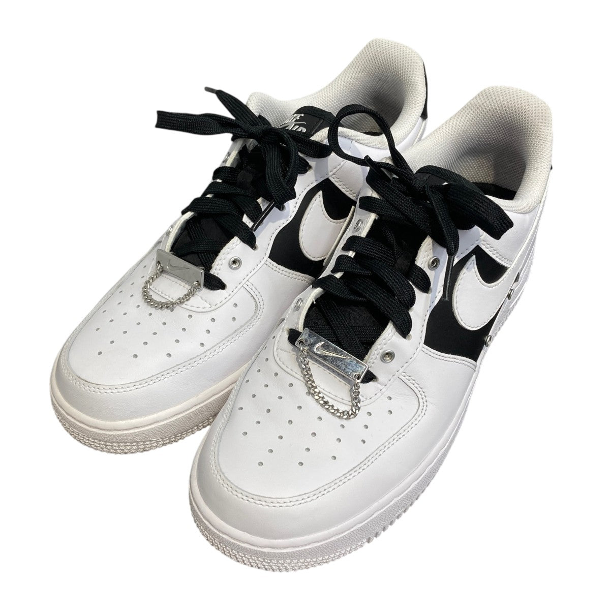 ★NIKE★ AIR FORCE 1 SILVER SNAP BUTTONS PRM 関税/送料込 NIKE AIR FORCE 1 LOW SILVER SNAP BUTTONS DA8571-100｜MIRISE