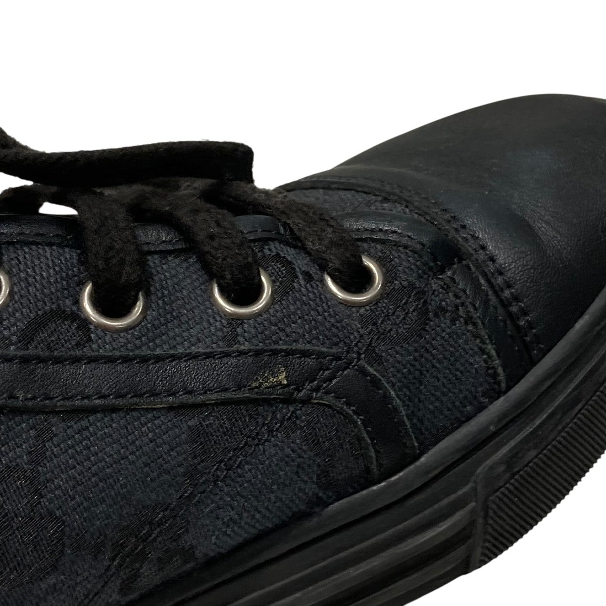 GUCCI新品未使用ハイカットスニーカー　426186ブラックGGキャンバス GUCCI(グッチ) ハイカットスニーカー426186 426186 ブラック