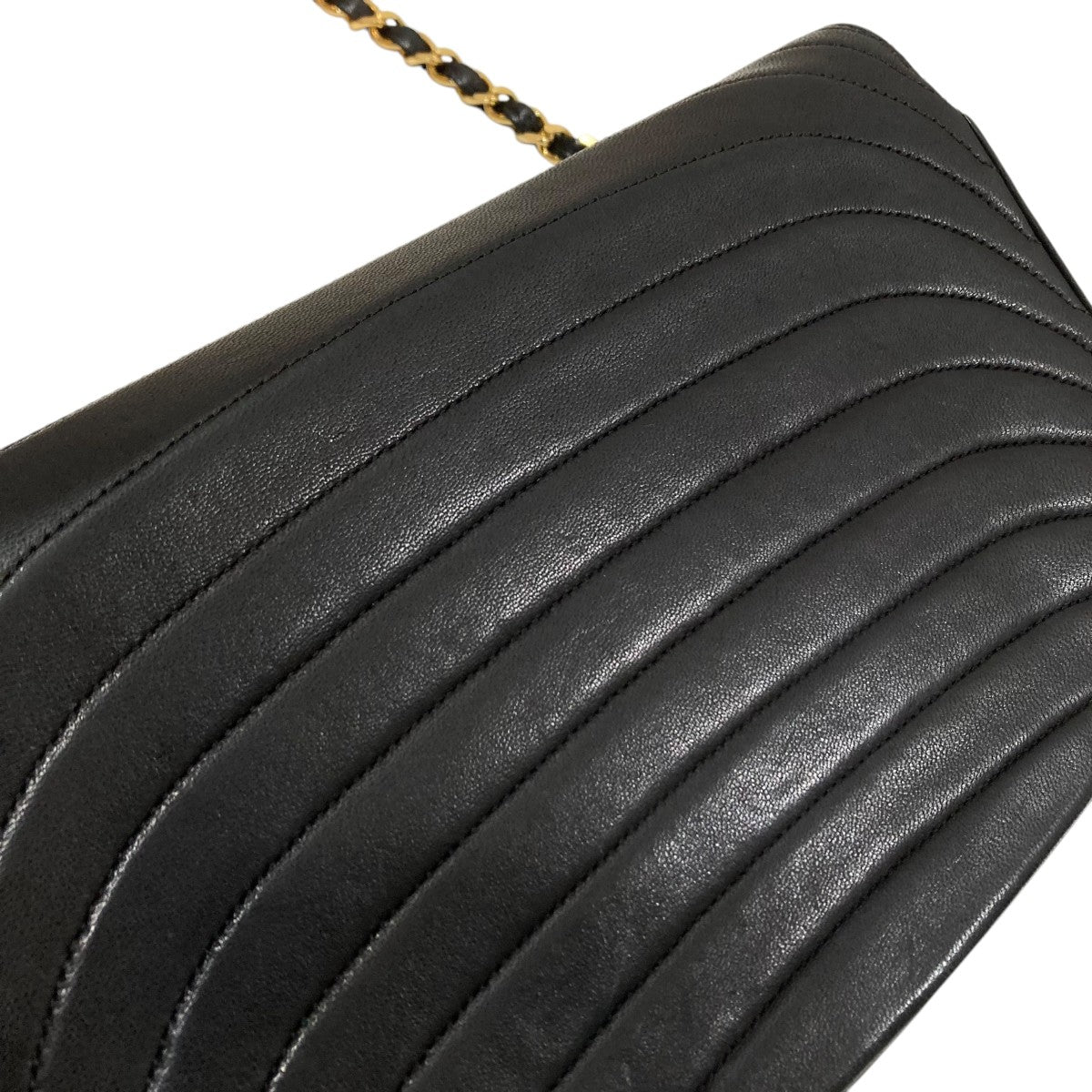 CHANEL ハーフムーン チェーンショルダーバッグ 古着・中古-8枚目のアイテム画像