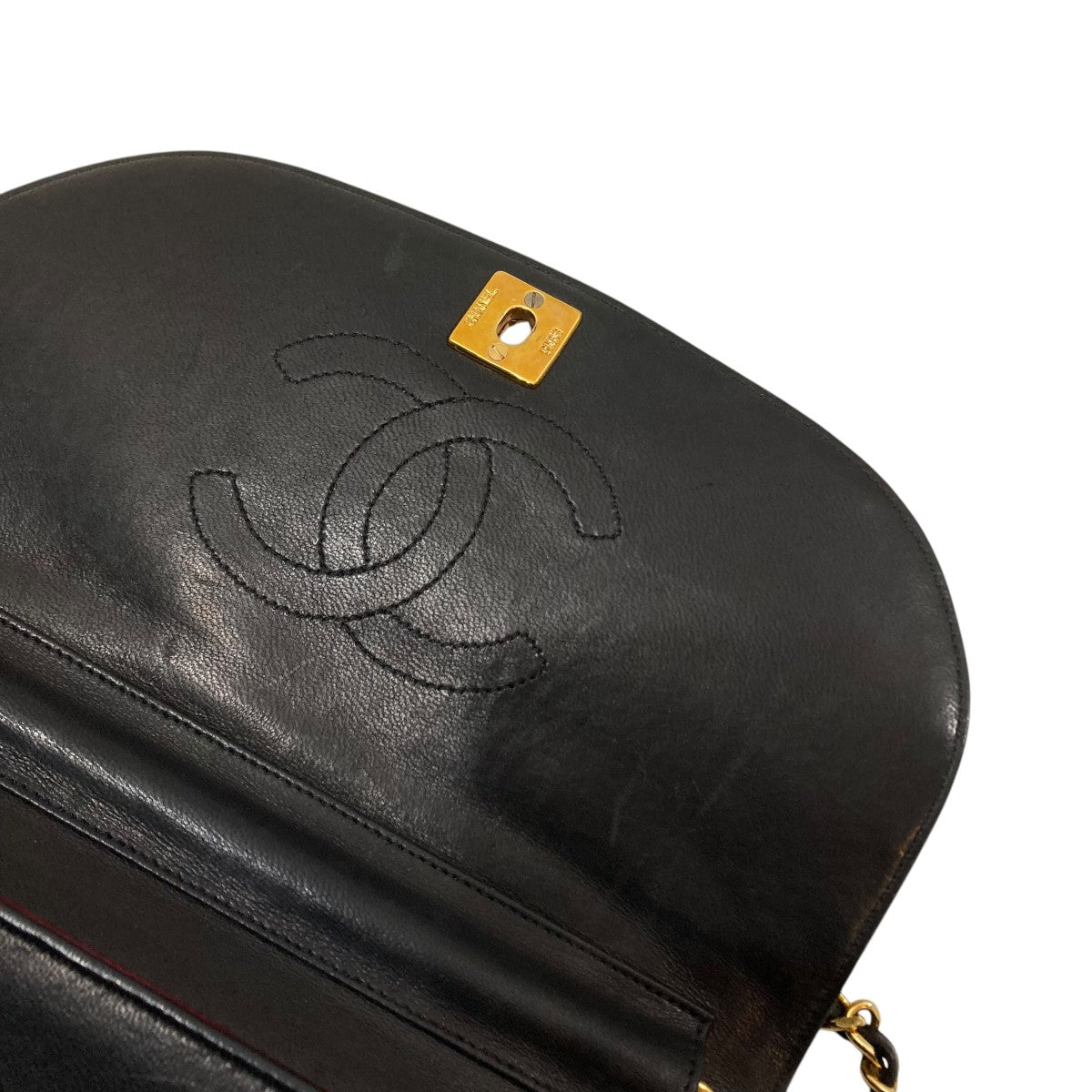 CHANEL ハーフムーン チェーンショルダーバッグ 古着・中古-9枚目のアイテム画像