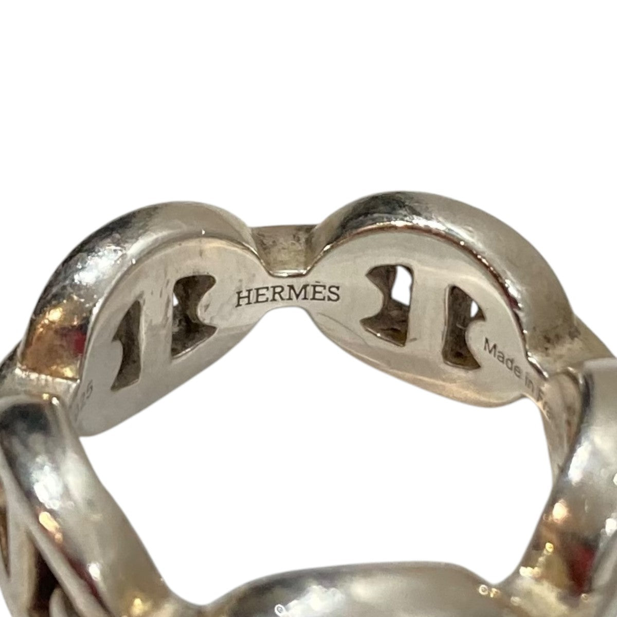HERMES(エルメス) シェーヌダンクル アンシェネリング シルバー