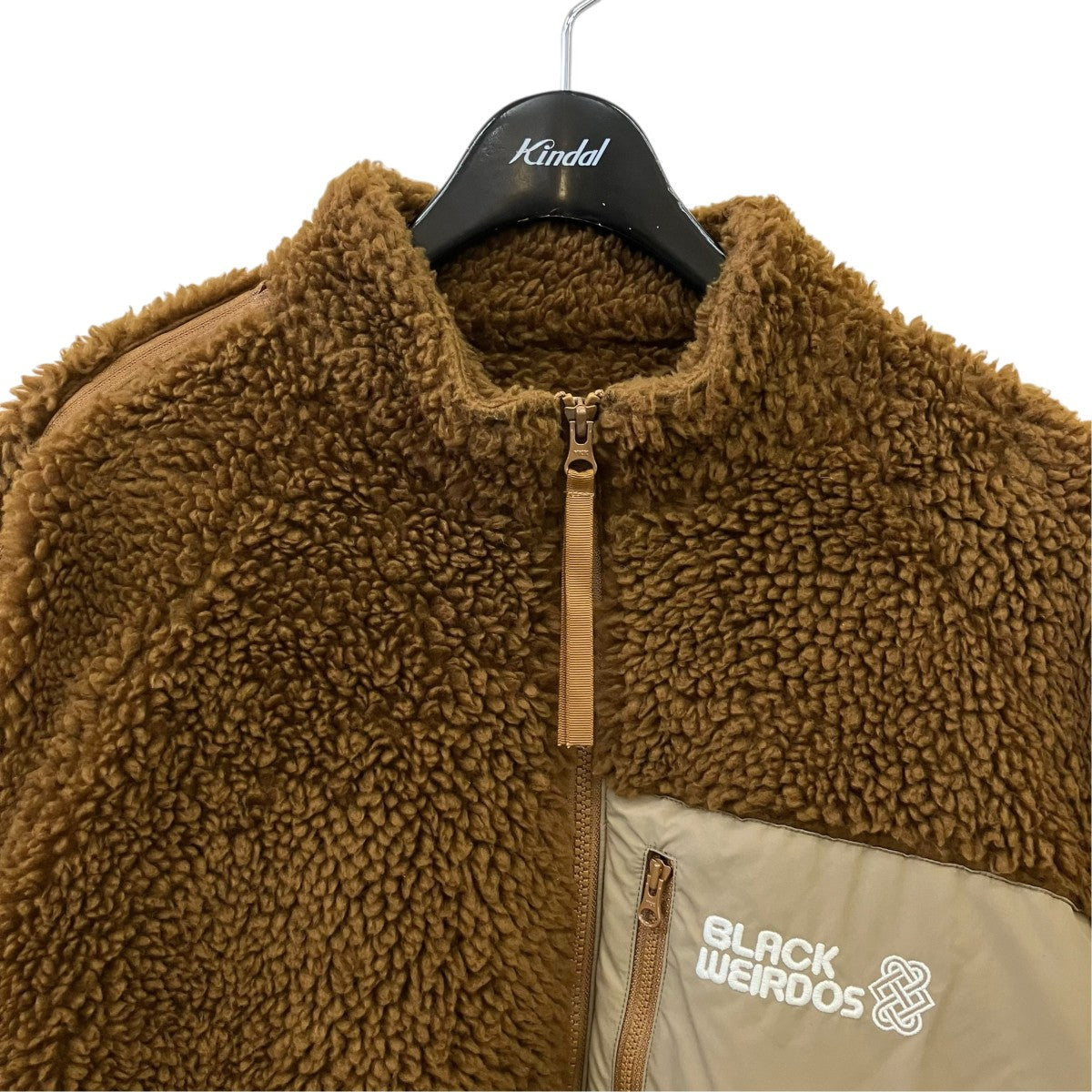Black Weirdos 21AW-JK05 Fleece Track Jacketフリースジャケット 古着・中古-2枚目のアイテム画像