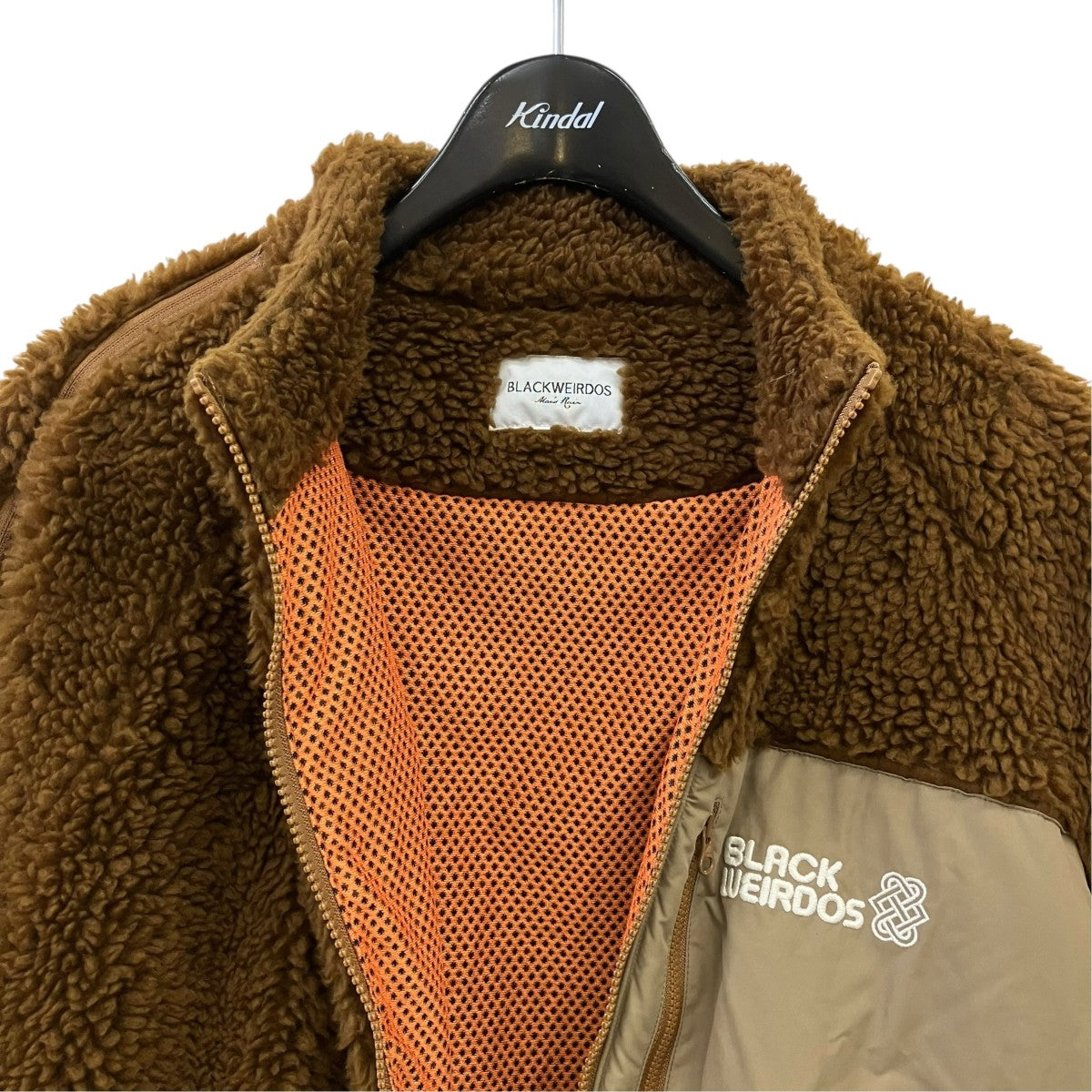 Black Weirdos 21AW-JK05 Fleece Track Jacketフリースジャケット 古着・中古-3枚目のアイテム画像