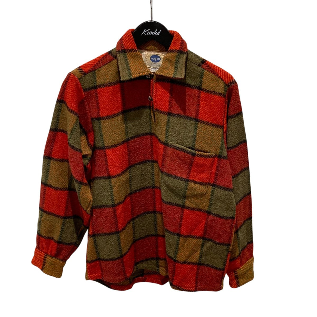PILGRIM(ピルグリム) USA製 50s〜60sチェックプルオーバーシャツ