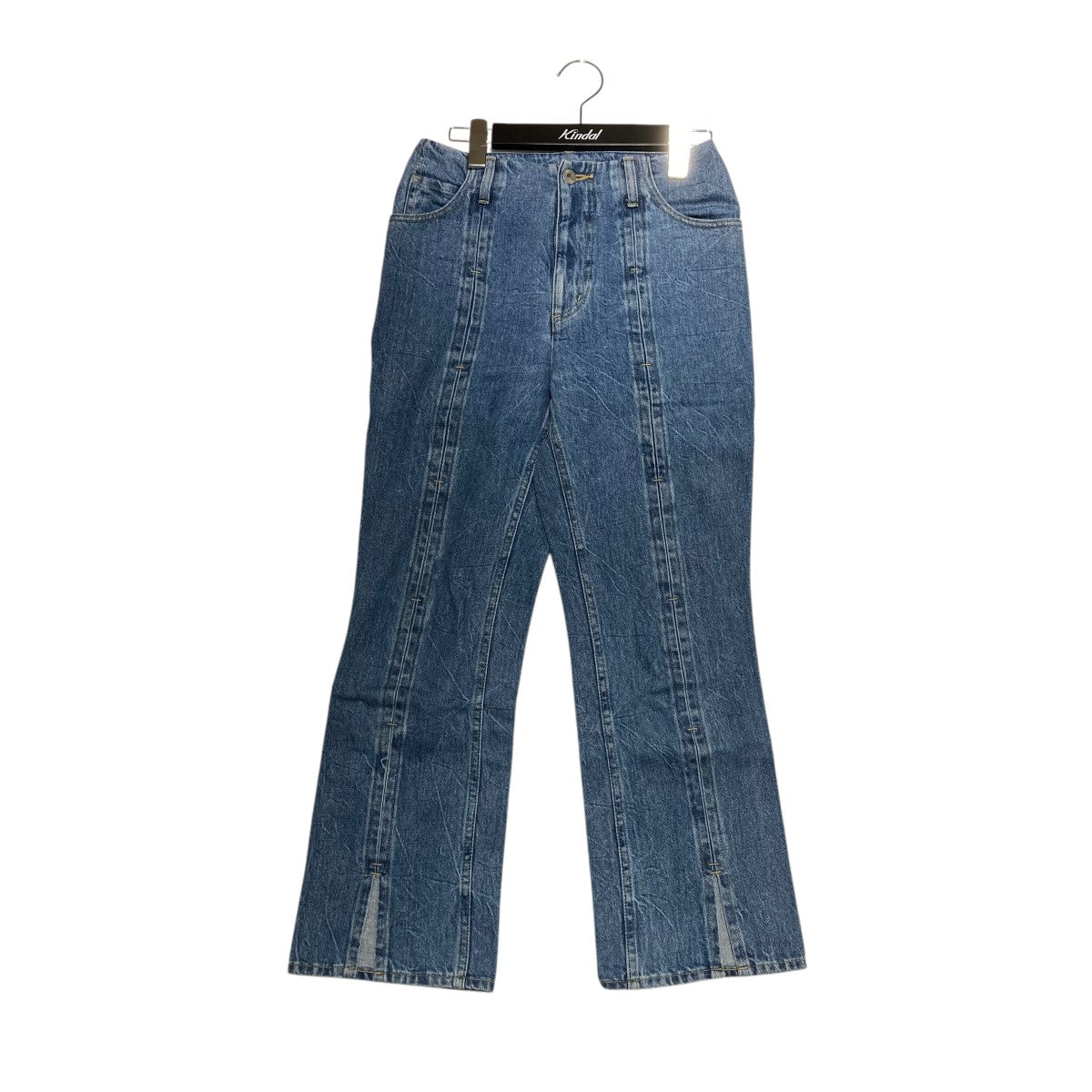Tucked slit denimデニムパンツMU23SS-1203