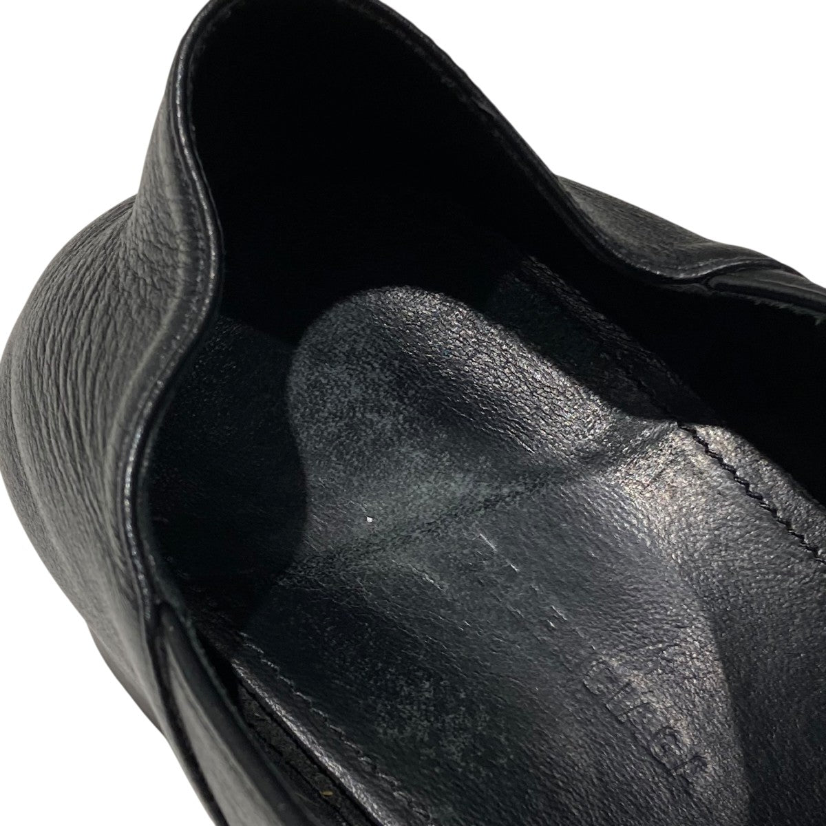 美品　BALENCIAGA ミュール　レッド　ハラコ BALENCIAGA(バレンシアガ) 617542 TRACKベルクロストラップ