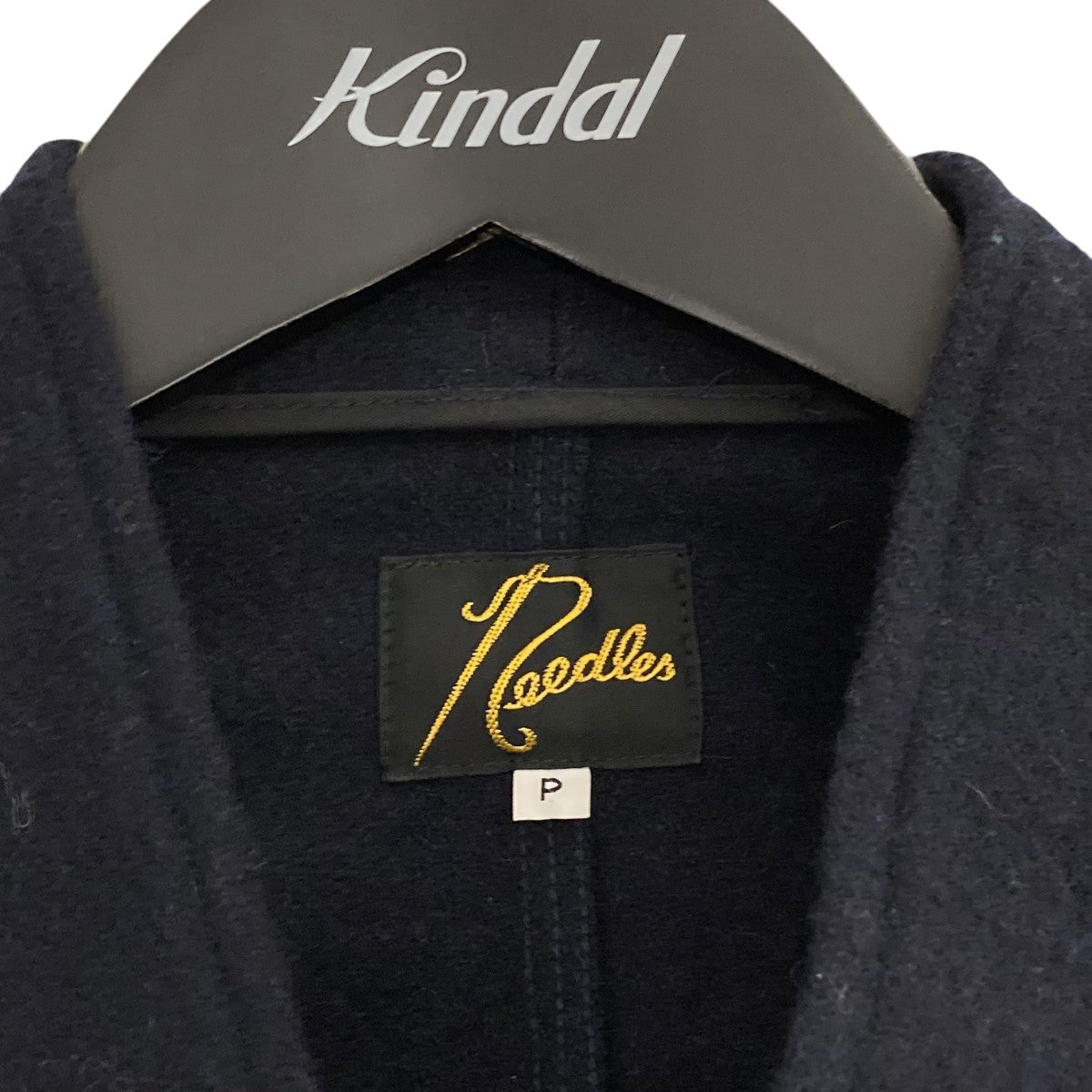 Needles(ニードルズ) 作務衣コート ネイビー サイズ P｜【公式