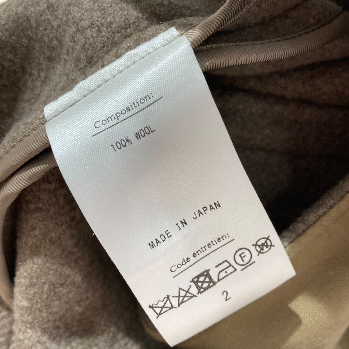 HERILL カーコート　タグ有り HERILL(ヘリル) Blacksheep Carcoatブラックシープカーコート22-020-hl