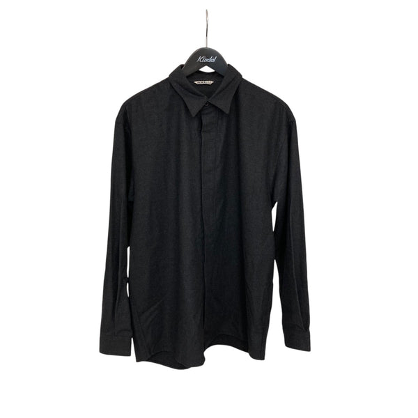 AURALEE(オーラリー) WOOL FULLING FLANNEL CLOTH SHIRTSフランネル