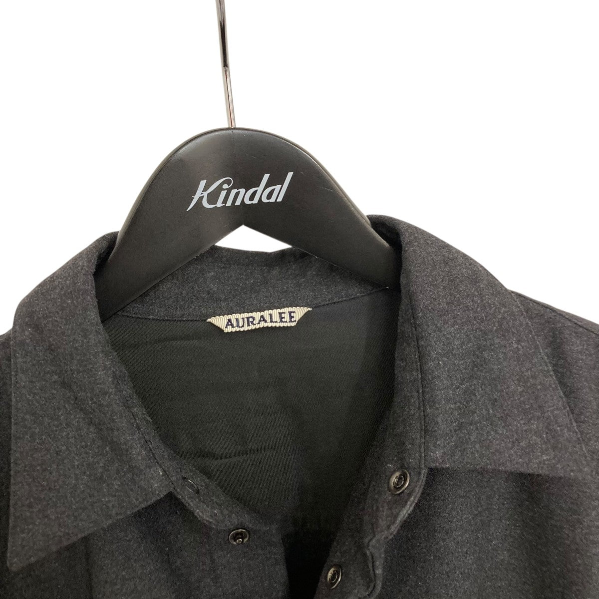 AURALEE(オーラリー) WOOL FULLING FLANNEL CLOTH SHIRTSフランネル