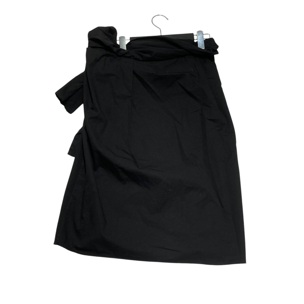 40 新品 ドリスヴァンノッテン プリーツ アシンメトリー ブラック スカート DRIES VAN NOTEN(ドリスヴァンノッテン) スカート221-010849