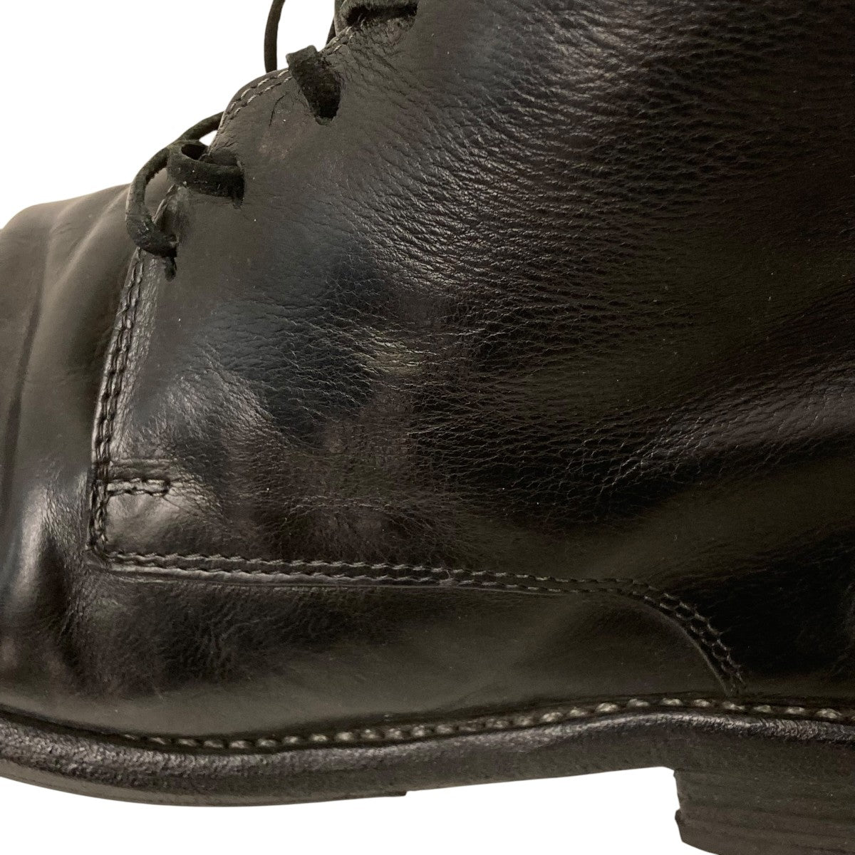 GUIDI レースアップブーツ GUIDI(グイディ) Horse Full Grain 8 Hole Lace-Up Bootレース