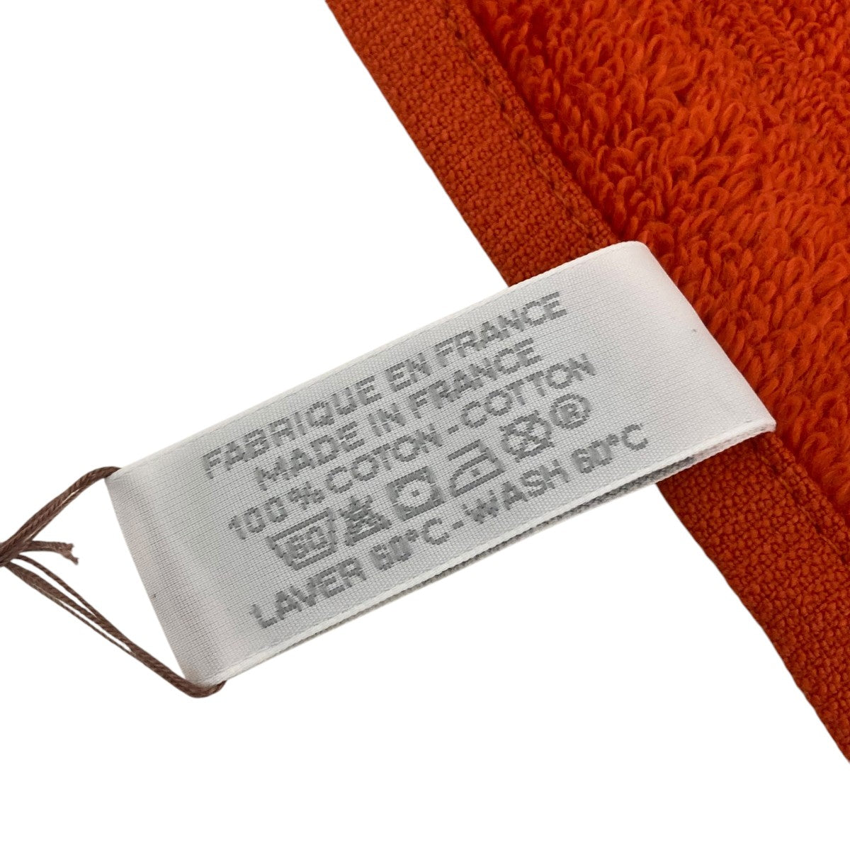 HERMES カレタオル ステアーズハンドタオル 古着・中古-3枚目のアイテム画像