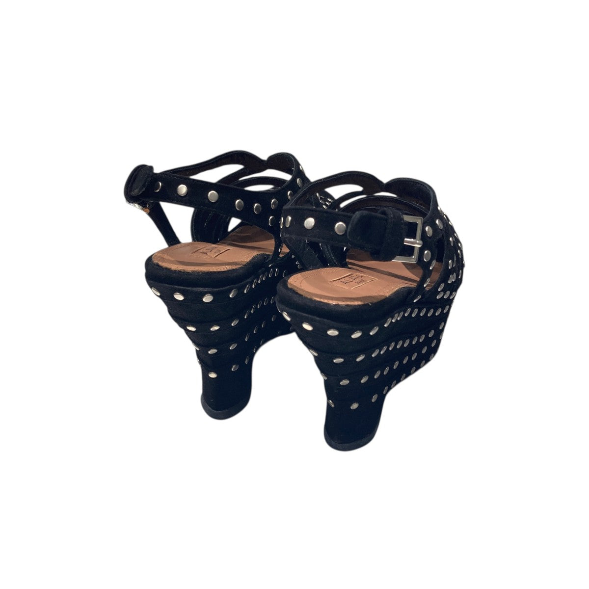 ALAIA アライア　サンダル　ヒール 限定関税込 ALAIA アライア 靴 サンダル Leather sandals 627198