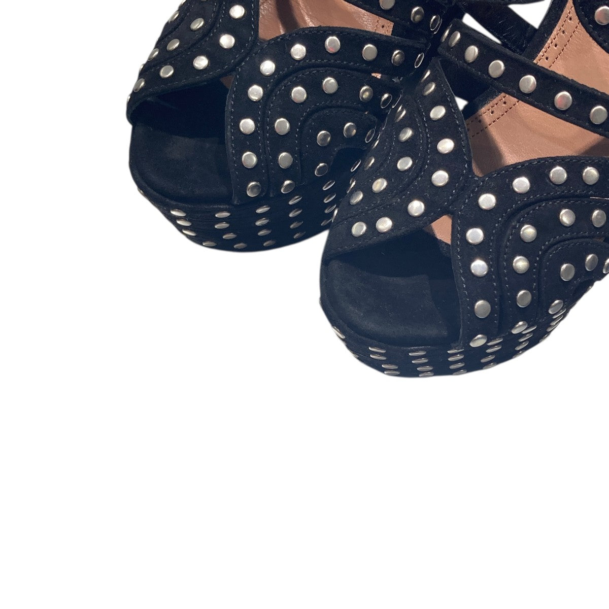 ALAIA(アライア) ヒールサンダル ブラック サイズ 35(22.0cm~22.5cm