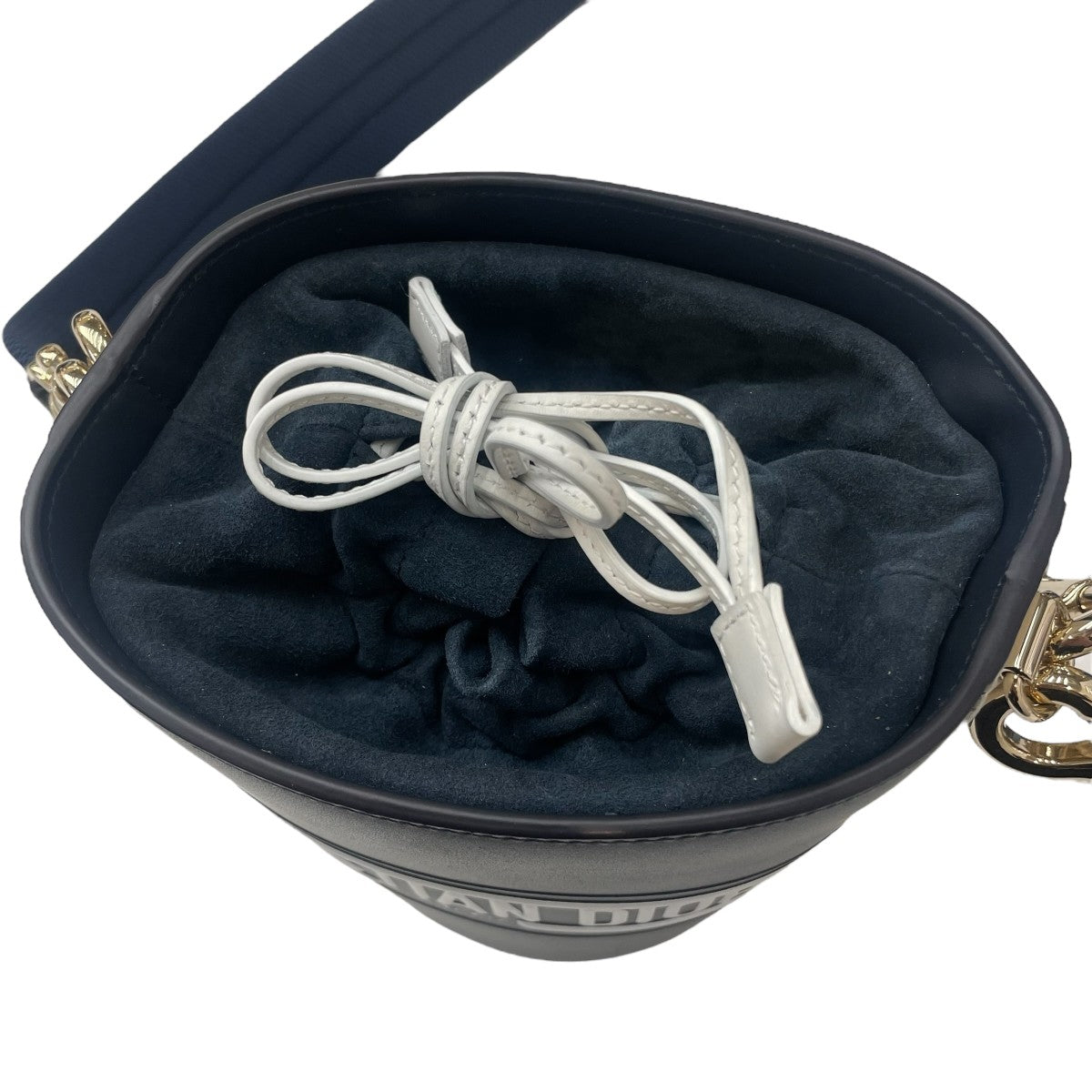 CHRISTIAN DIOR バケットバッグ ネイビー CHRISTIAN DIOR バケットバッグ ネイビー DIOR | Signature
