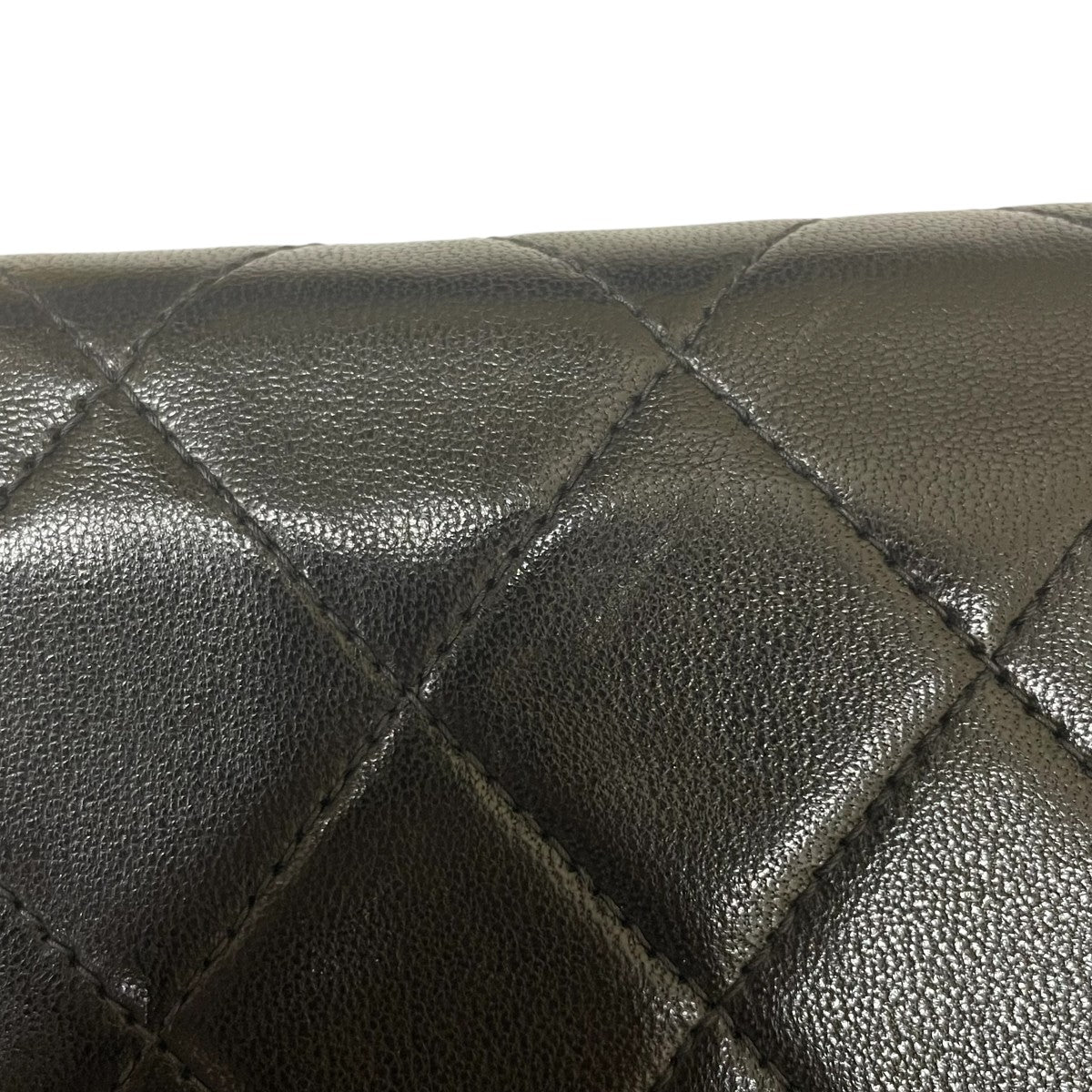 CHANEL(シャネル) プッシュロック マトラッセ 495**** ブラック