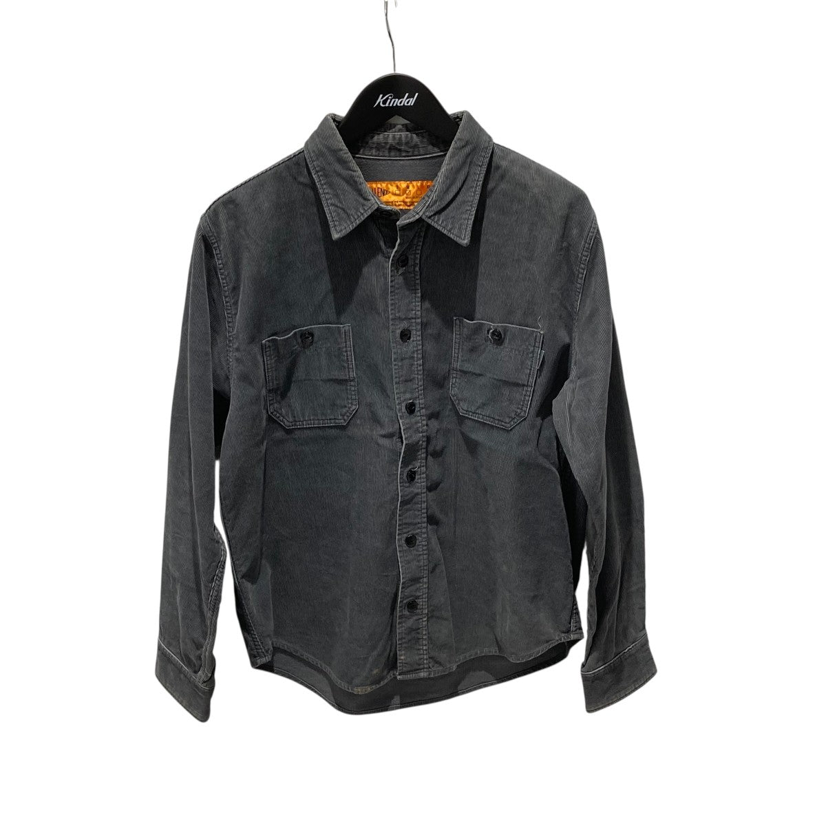 CHALLENGER(チャレンジャー) コーデュロイシャツ グレー サイズ M