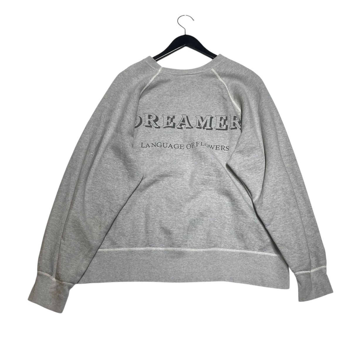 SAINT MICHAEL(セントマイケル) CREW SWEAT FLOWERクルーネック