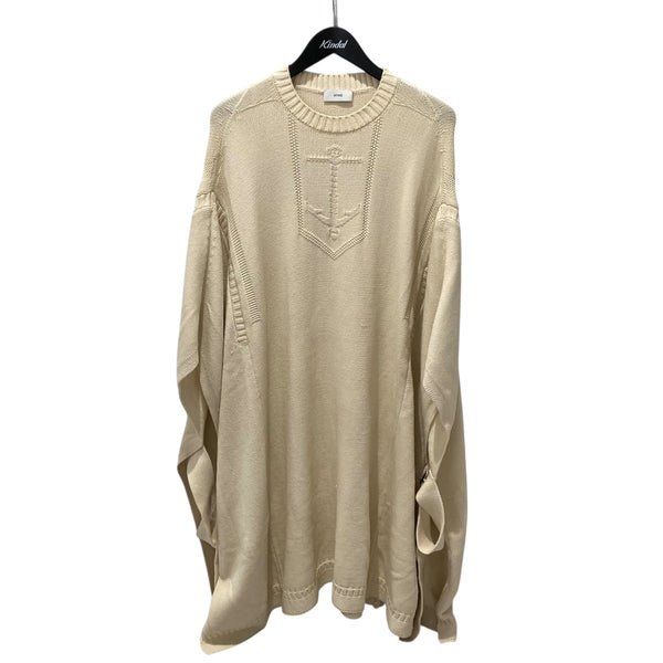 HYKE(ハイク) ニットポンチョ211-11229 211-11229 オフホワイト サイズ