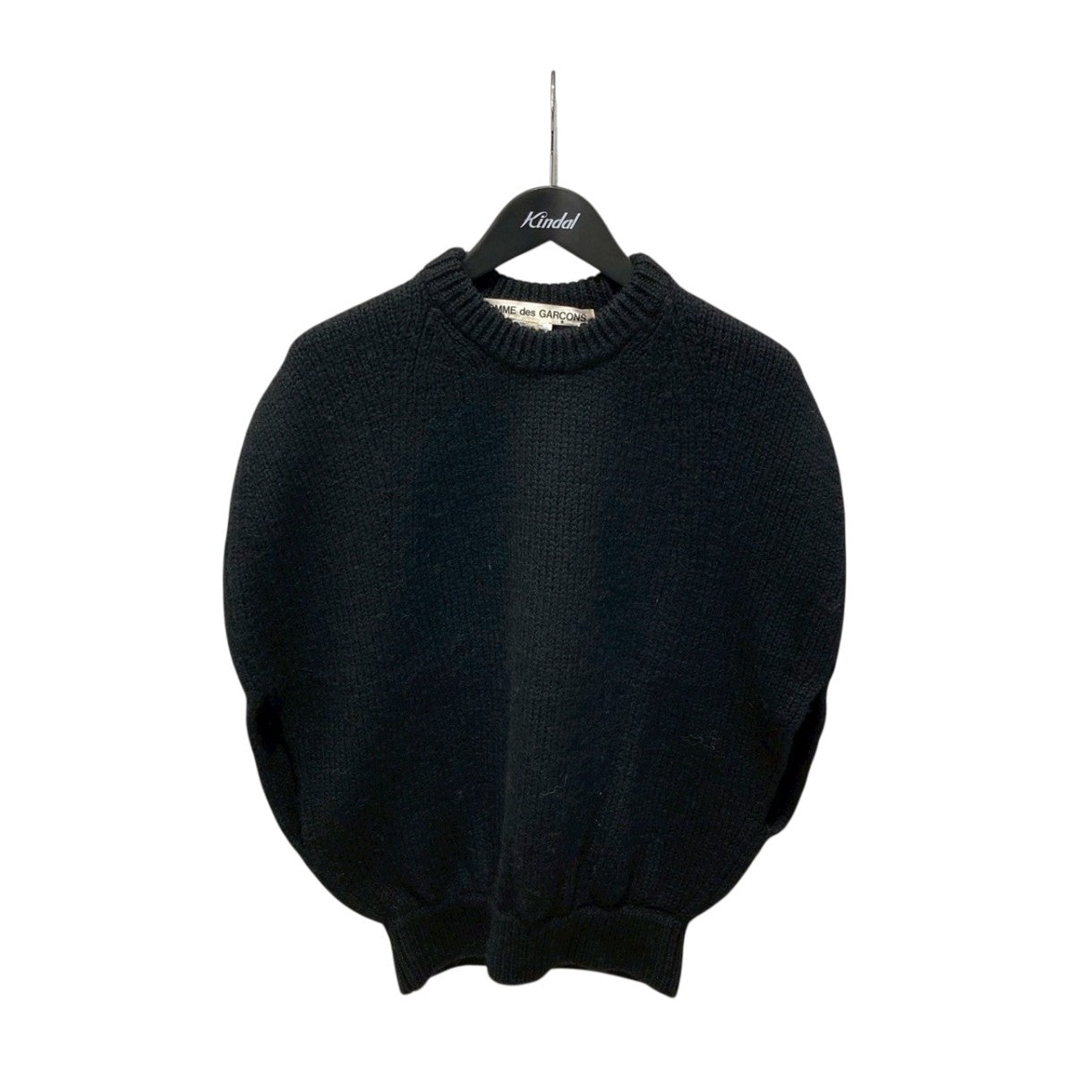 tricot COMME des GARÇONS ニットベスト　黒 COMME des GARCONS - 美品 ブラックコムデギャルソン BLACK