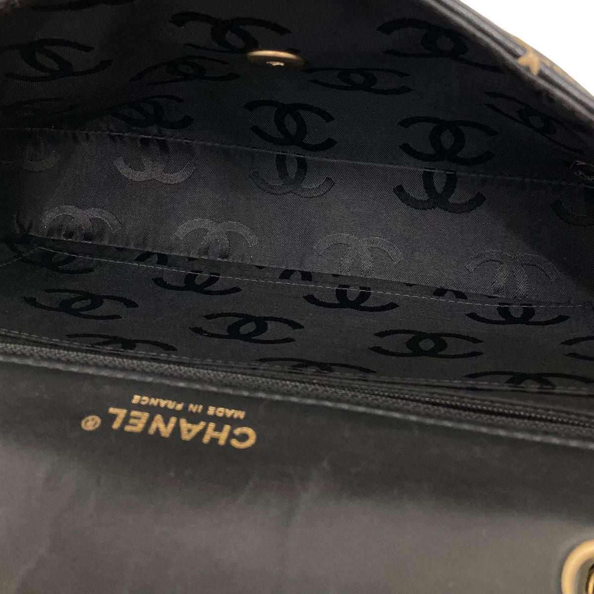 CHANEL ワイルドステッチ マトラッセチェーンショルダーバッグ 古着・中古-5枚目のアイテム画像